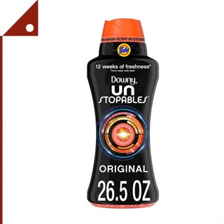 Downy : DWN61338* เม็ดหอมซักผ้า Unstopables in-wash Scent Booster Beads with Tide Original Scent 26.5oz