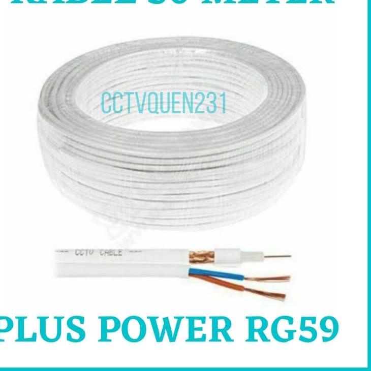 Best 50 เมตร RG59 CCTV Cable Plus Power Cable