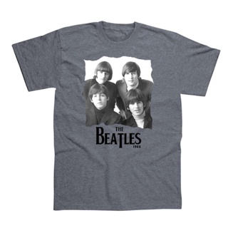 [COD] {พร้อมส่ง เสื้อยืดแขนสั้น พลัสไซซ์ ลาย LICENSED BEATLES 1966 LENNON MCCARTNEY ของขวัญวันเกิด สําหรับผู้ชาย XS