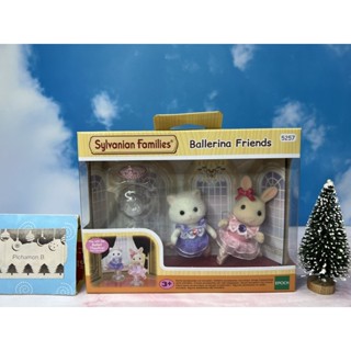 Sylvanian Families Ballerina Friends Ballet theme ซิลวาเนียน เพื่อน นักบัลเล่ต์ ตุ๊กตา เต้นรำ มือ1 Brand new