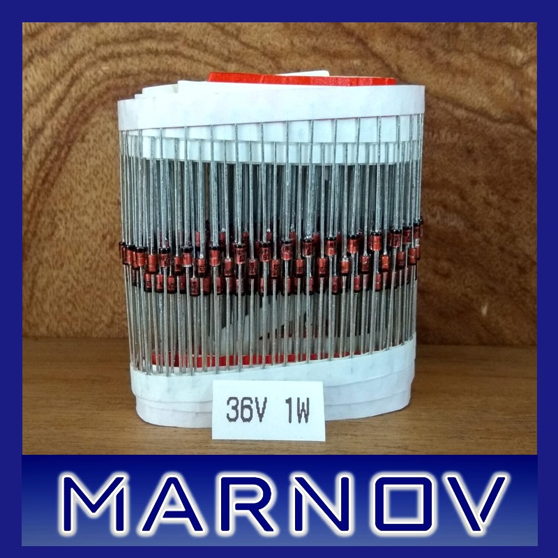 ไดโอด ซีเนอร์ 1W 36V 1N4753A 1N4753