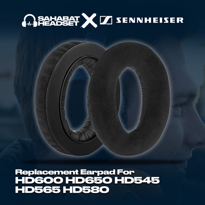 แผ่นรองหูฟัง สําหรับ Sennheiser HD600 HD650 HD545 HD565 HD580