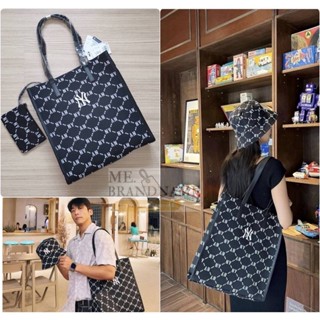 พร้อมส่งของแท้ MLB Monogram Dia Tote Bag กระเป๋าสะพาย