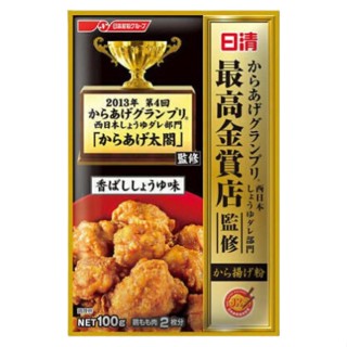 นิชชิน แป้งทอดคาราเกะ รสโชยุ 100 กรัม - Karaage deep fried flour (shoyu flavor) 100g Nisshin brand