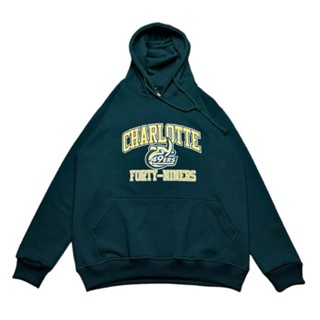 เสื้อแจ็กเก็ต มีฮู้ด ลาย Nba Charlotte Fourty-Nines ของแท้