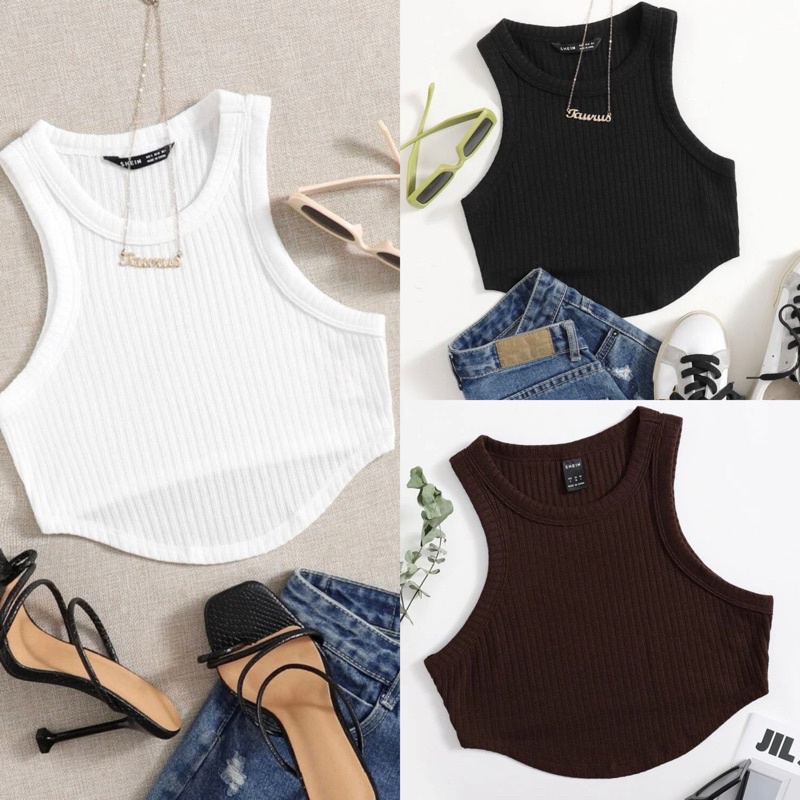 พร้อมส่ง ไซร้ใหญ่ เสื้อกล้าม สั้น