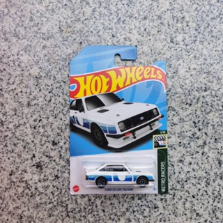 รถเหล็ก Hotwheels Ford Escort Rs2000 ขาว