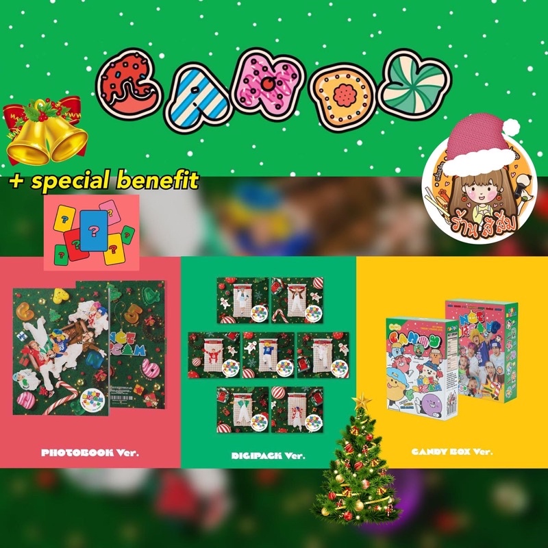 [พร้อมส่ง] NCT DREAM อัลบั้ม Winter Special Mini Album 'Candy' (PHOTOBOOK / DIGIPACK / SPECIAL <Candy box> VER.)
