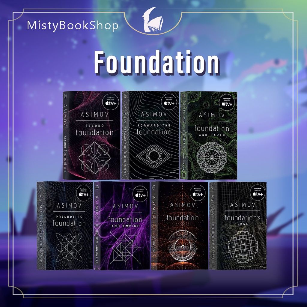 [พร้อมส่ง] Foundation / Isaac Asimov / science-fiction / the Foundation series / หนังสือภาษาอังกฤษ /