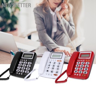 Desktop Corded Landline Telephone With Caller ID Display Speakerphone for Home Office