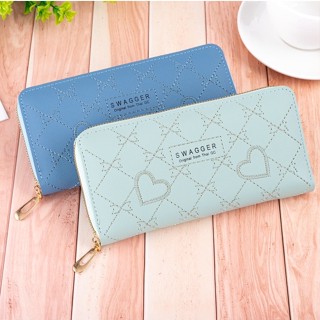 กระเป๋าสตางค์ GC-045  ลายปักหัวใจ