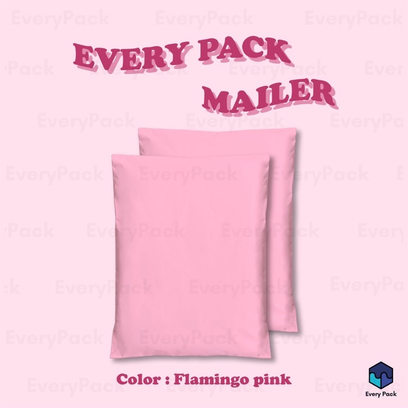 𝐌𝐚𝐢𝐥𝐞𝐫 - Flamingo Pink ถุงพัสดุ ซองพัสดุ ซองไปรษณีย์ ซองพลาสติก ถุงไปรษณีย์ [ML08]