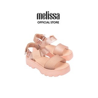 MELISSA KICK OFF SANDAL รุ่น 33888 รองเท้าส้นแบน สี BEIGE/GLITTER BEIGE