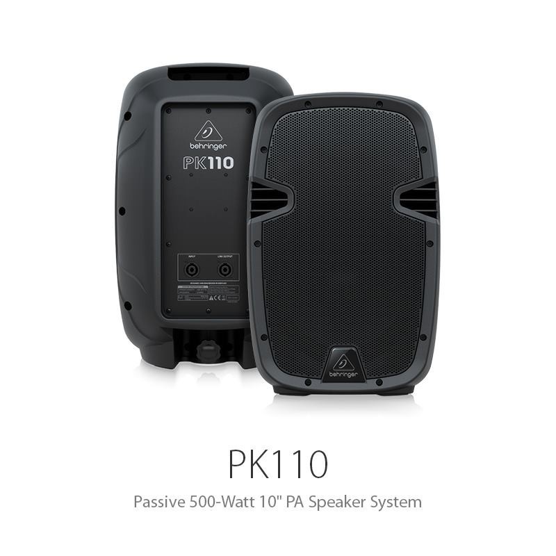 Behringer PK110 ลำโพง 10 นิ้ว Passive ราคาต่อ 1ใบ