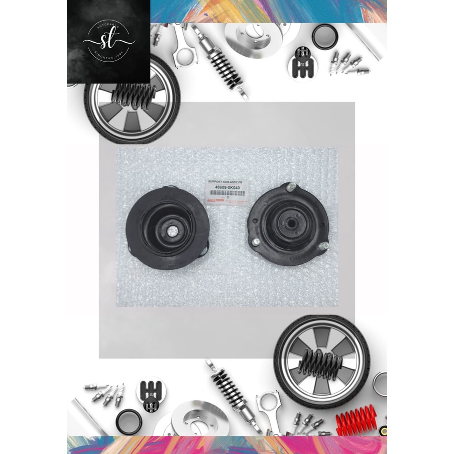 ขายึดโช้คหน้า Toyota Hilux Vigo KUN25 KUN26 (48609-0K040)