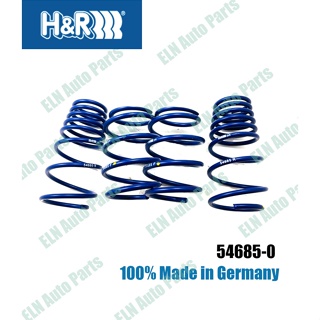 H&amp;R สปริงโหลด (lowering spring) โตโยต้า TOYOTA Camry type ACV50 2.0G, 2.5G ปี 2012 4cyl. เตี้ยลง 35 มิล