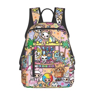 Tokidoki กระเป๋าเป้สะพายหลัง น้ําหนักเบา สําหรับเด็กอนุบาล