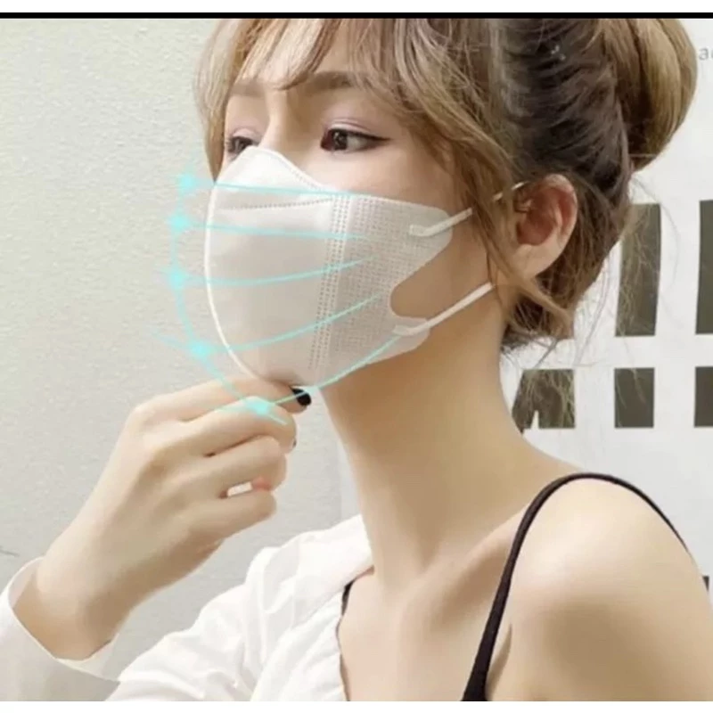 แมส3DดังในTIktokแมสหน้าเรียวใส่แล้วสวย1ห่อมี10 ชิ้นส่งจากไทยไม่มีฝุ่นไม่ระคายเคือง ไม่ก่อเกิดสิว thumbnail 8