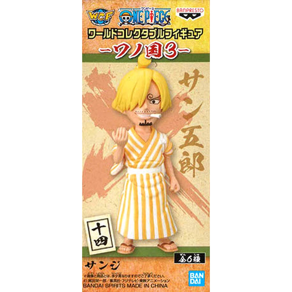 Sanji Wano ของแท้ JP แมวทอง - WCF Banpresto [โมเดลวันพีช]