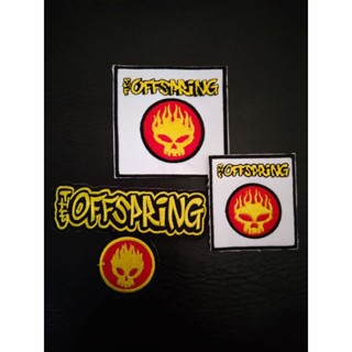 THE OFFSPRING ตัวรีดติดเสื้อ อาร์มติดเสื้อ งานปัก งานdiy มี3