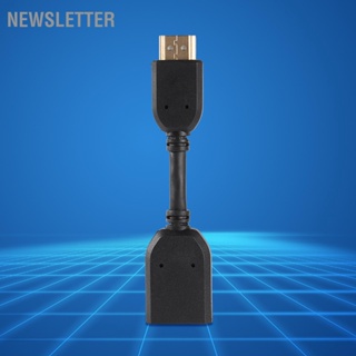 BNewsletter อะแดปเตอร์ขยายสายเคเบิ้ล Hdmi 1.4 ตัวผู้ เป็นตัวเมีย ความเร็วสูง ชุบทอง สําหรับ Tv Pc 4 ชิ้น