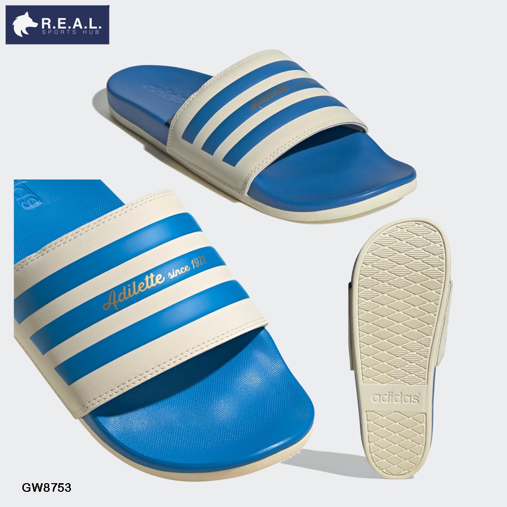 45. RSPRAUG1 Adidas Adilette Comfort GW8753 GW8754 GW8755 GW5966 GX4300 realsportxsc ThaiPick