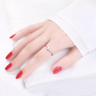 แหวน Spiral Pearl Ring เครื่องประดับ แฟชั่น