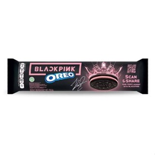 oreo X BLACKPINK พร้อมส่ง ห่อสีดำใส้สตอเบอรรี่