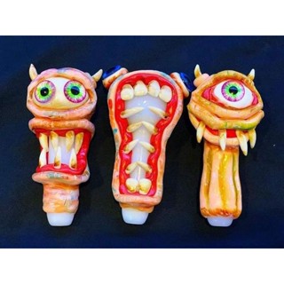 #พร้อมส่งในไทย Monsters 3D pipe By Bongpartyshop