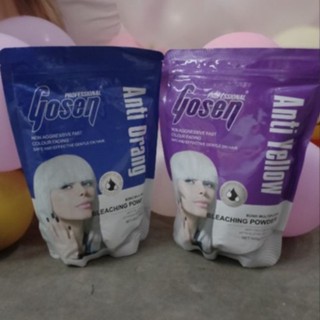 (มาใหม่)Gosen Bleaching Power โกเซ็น บลีชชิ่ง พาวเวอร์ ( ผงฟอกโกเซ็น ) .Anti Orang ล้างไรส้ม / Anti Yellow ล้างไรเหลือง