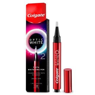 [ส่งฟรี] COLGATE คอลเกต ปากกาฟอกฟันขาว อ๊อพติค ไวท์ โอทู ทีธไวท์เทนนิ่ง เพ็น