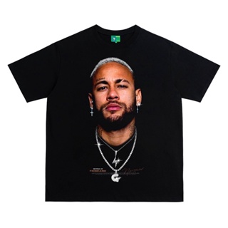 เสื้อยืดพิมพ์ลาย เนย์มาร์ แขนสั้นพิมพ์ลาย Neymar กาตาร์ ฟุตบอลโลก กาตาร์ ฟุตบอลโลก แขนสั้น ฟุตบอลโลก