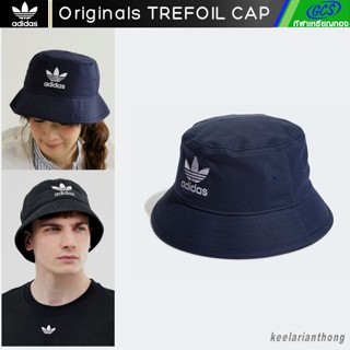 **ของแท้** ADIDAS หมวกบัคเกต adidas bucket hat หมวกปีกรอบ TREFOIL