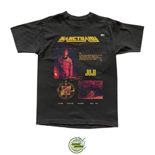 เสื้อยืด พิมพ์ลายโปสเตอร์ VINTAGE GRAPHIC STREETWEAR JOJI SANCTUARY LYRIC UNISEX