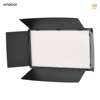 Andoer LED-800 แผงไฟ LED หรี่แสงได้ 3200-5600K ปรับได้ 800 ชิ้น พร้อมบาร์นดอร์ 1/4