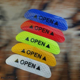 bunt(66) OPEMเรืองแสงติดประตูรถ ประตูบ้านมีให้เลือก5สี