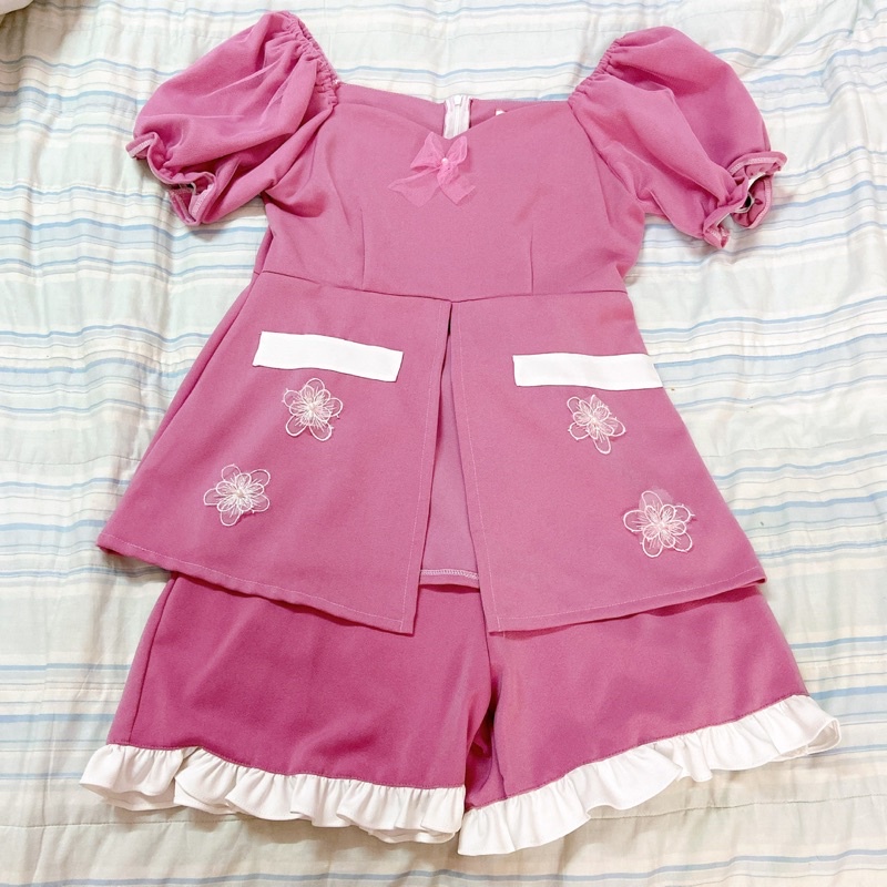 ชุดเซ็ท Nuy Shop สีชมพูกลีบบัว