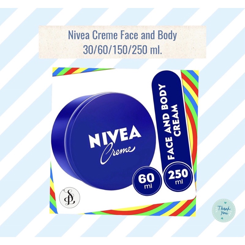 นีเวียครีม Nivea Cream นีเวียครีมตลับน้ำเงิน