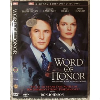 DVD Word Of Honor. ดีวีดี เวิร์ดออฟฮอเนอร์ (แนวแอคชั่นสงคราม)