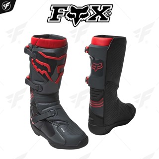 รองเท้าการ์ด FOX RACING COMP X MOTOCROSS BOOTS BLACK/RED