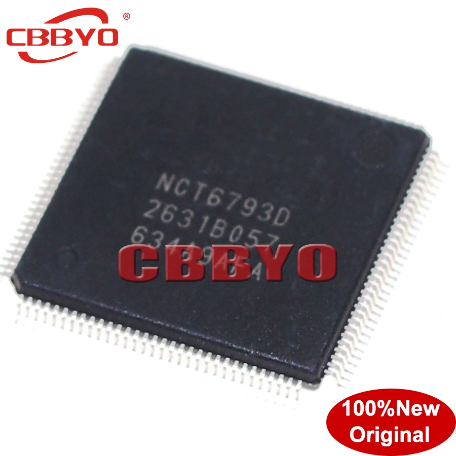 1 ชิ้นใหม่เอี่ยม NCT6793D QFP-128