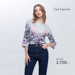 Guy Laroche เสื้อผู้หญิง เสื้อแขนสามส่วน ใส่สบาย (GZ1ALR)