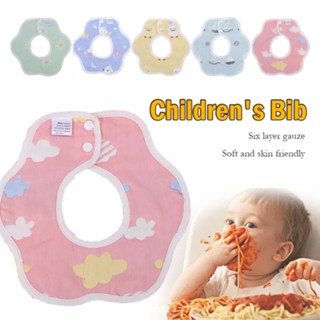 ผ้ากันเปื้อนเด็ก ผ้ากันเปื้อน แบบรอบคอ 360 องศา  เนื้อผ้าหนา…