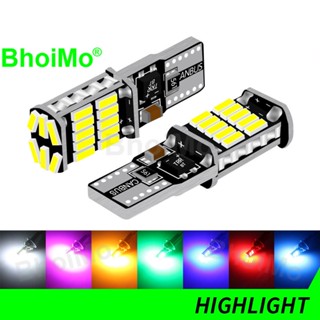 Bhoimo Promise หลอดไฟ LED T10 W5W 26SMD 194 168 4014 DC12v สําหรับติดป้ายทะเบียนรถจักรยานยนต์