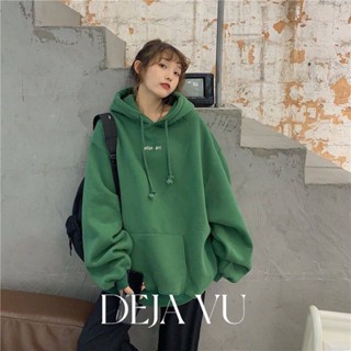 Deja Vu เสื้อกันหนาว เสื้อสเวตเตอร์ลำลอง ใส่สบาย ทรงหลวมน่ารัก เสื้อแขนยาวฮูด
22121989