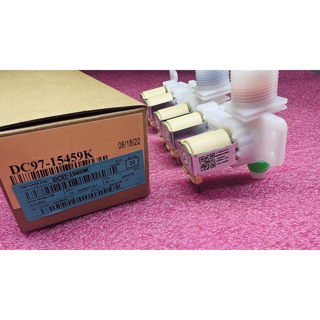 โรงงาน Outlet ของแท้ใหม่วาล์วน้ําสําหรับ Samsung เครื่องซักผ้า DC97-15459K รุ่น WA18M8700 WA21J7700 