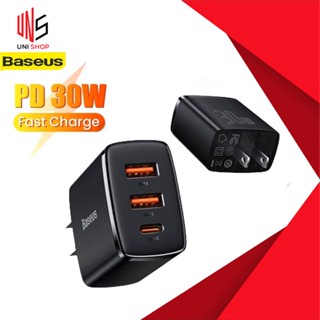 🔥ส่งจากไทย🔥Baseus หัวชาร์จ 30W QC 3.0 รองรับเทคโนโลยีชาร์จด่วน PD iPhone 20W หัวชาร์จเร็ว ที่ชาร์จแบตมือถือ