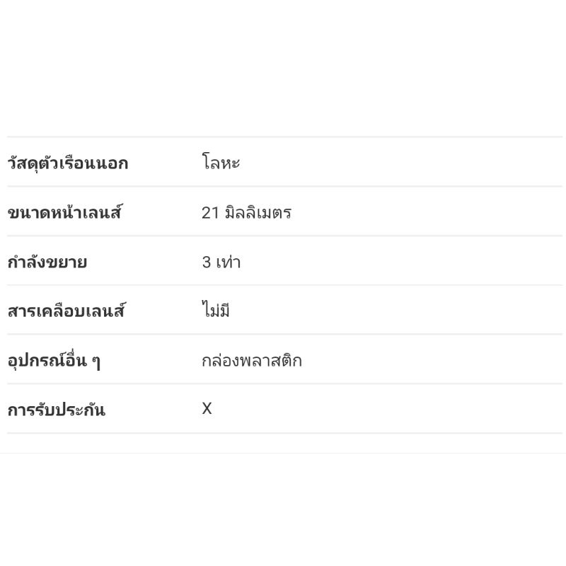 กล้องส่องพระ พร้อมกล่อง