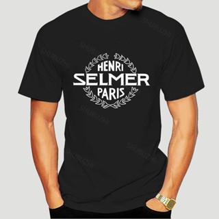 Lyzh เสื้อยืดคอกลม แขนสั้น ผ้าฝ้าย ลาย Henri Selmer Paris Saxophone หรูหรา สําหรับผู้ชาย