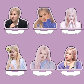 Rosé BLACKPINK ขาตั้งโต๊ะอะคริลิค ขนาดเล็ก